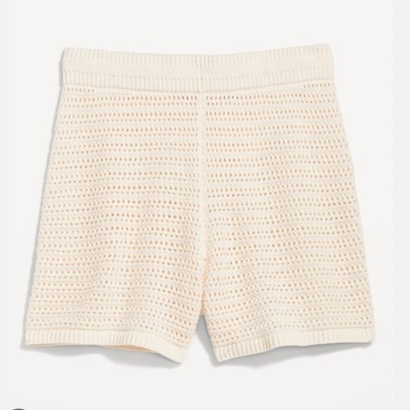 Old Navy High Waisted Crochet Swim Cover-up Shorts - Picture 5 of 7